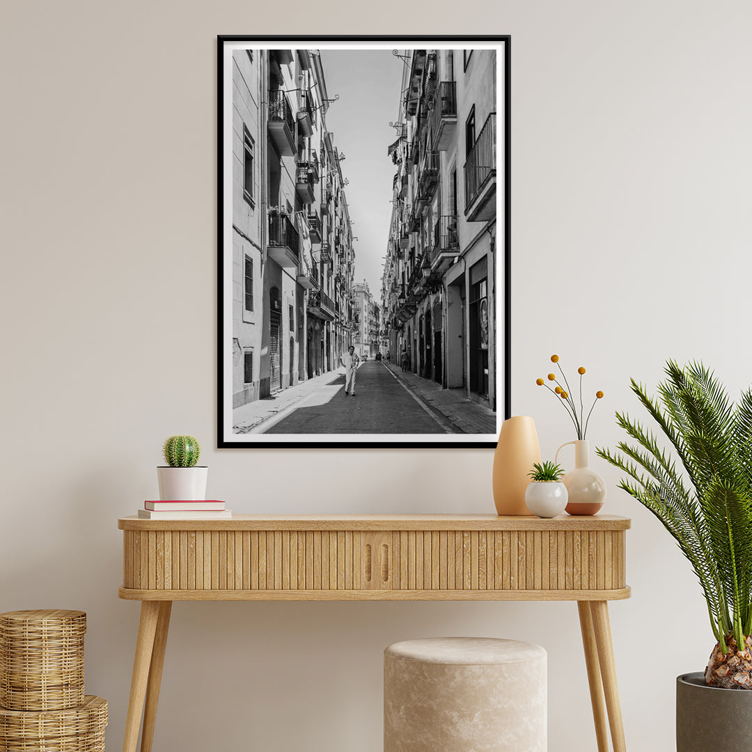 , framed and displayed in home decor