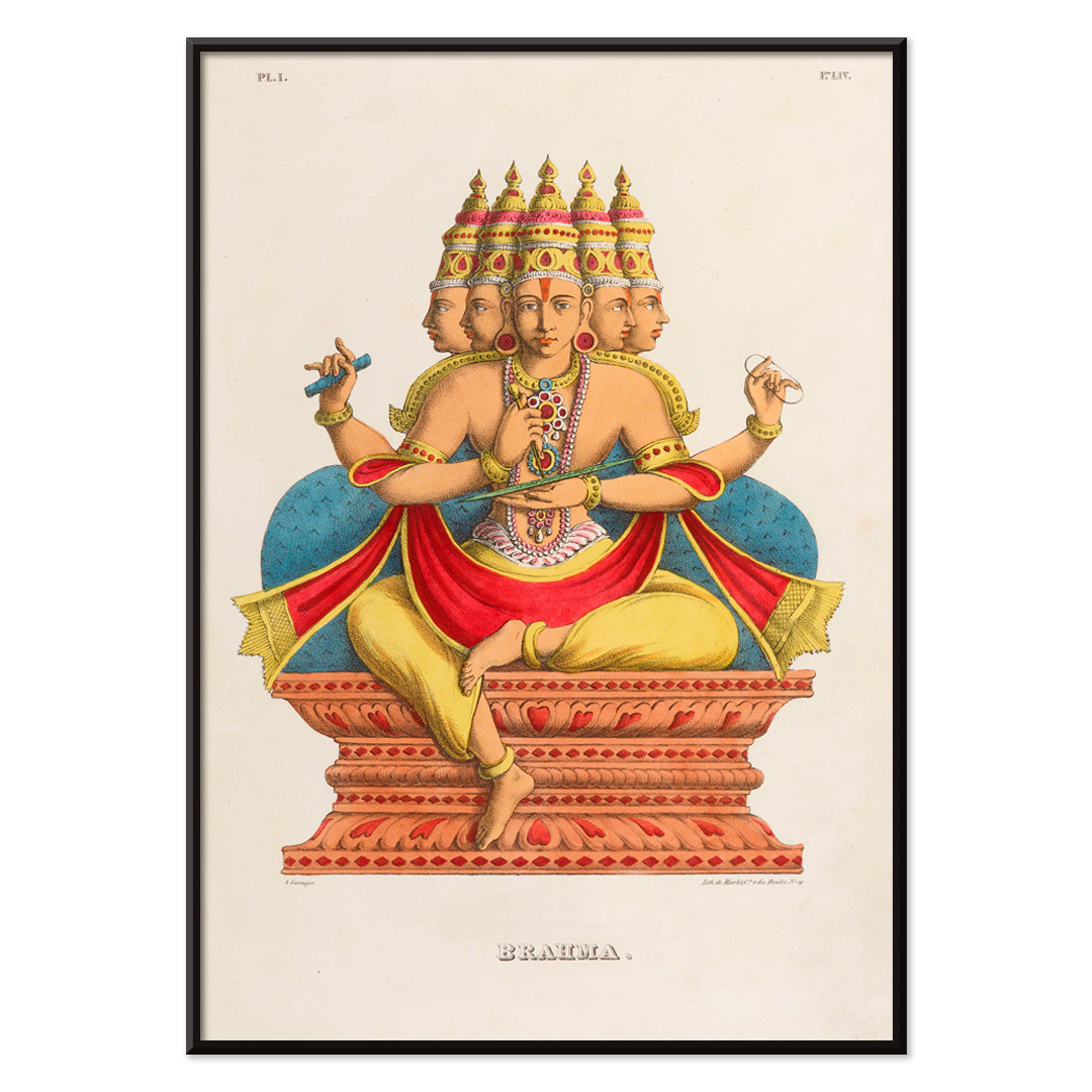 , with black aluminium frame on white background