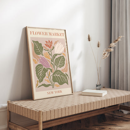 , framed and displayed in home decor