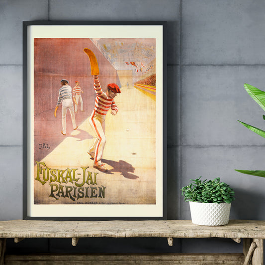 , framed and displayed in home decor