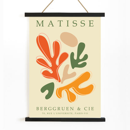 , with wooden magnetic frame on white background