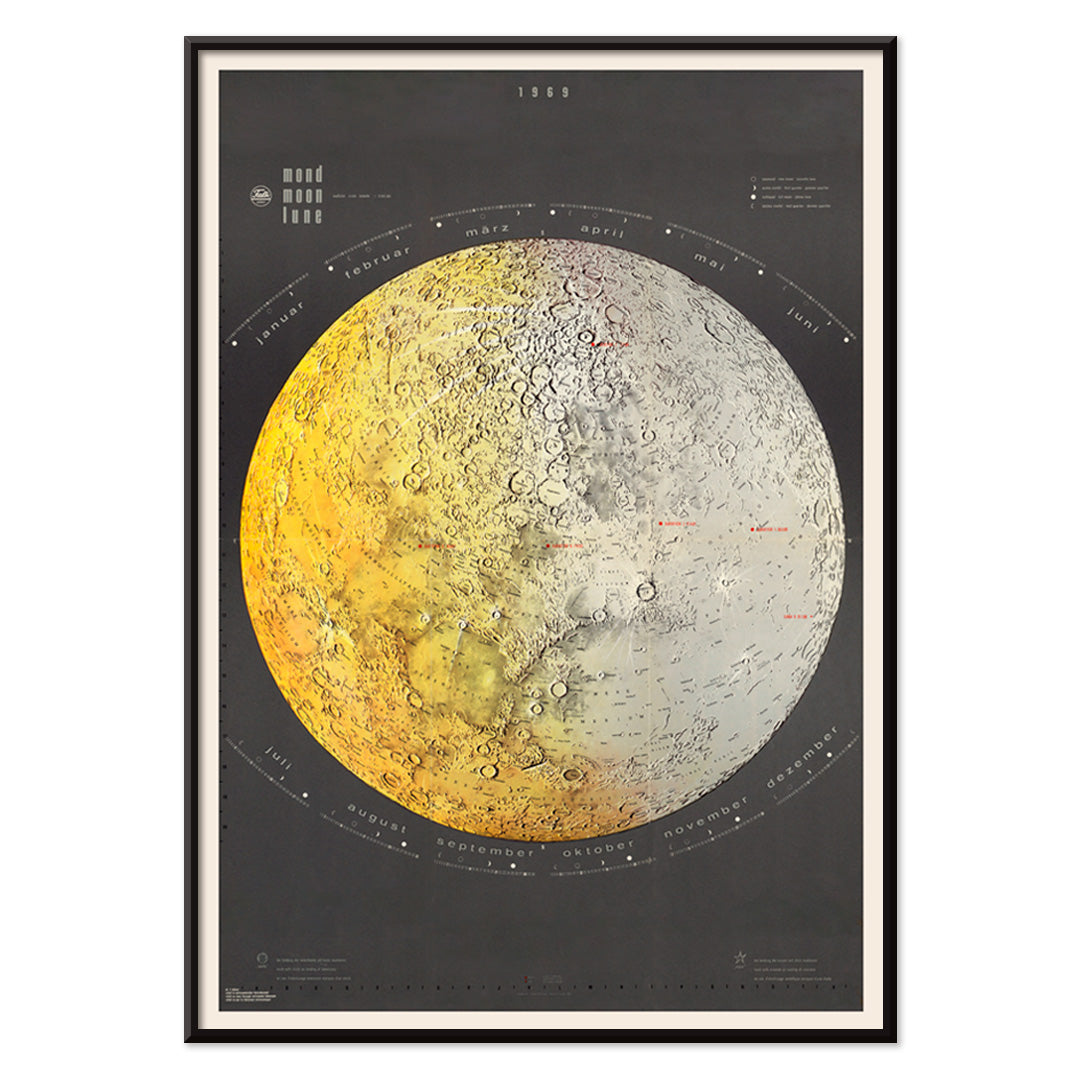 , with black aluminium frame on white background