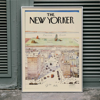 Silver aluminium picture frame with clean lines and a subtle metallic finish, suitable for displaying photos or artwork in a modern interior., scene picture showing a poster in the frame